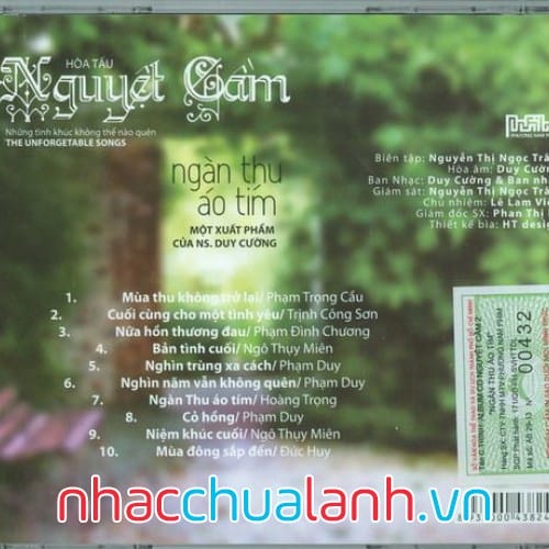 Album Hòa Tấu Duy Cường: Nguyệt Cầm Vol.2