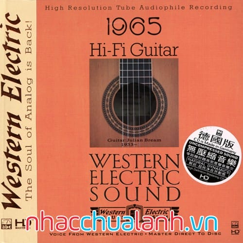 Album Âm Thanh Guitar Cổ Điển - Western Electric Sound
